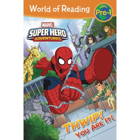 World of Reading Level Pre-1: Marvel Super Hero Adventures - Thwip! You Are It!