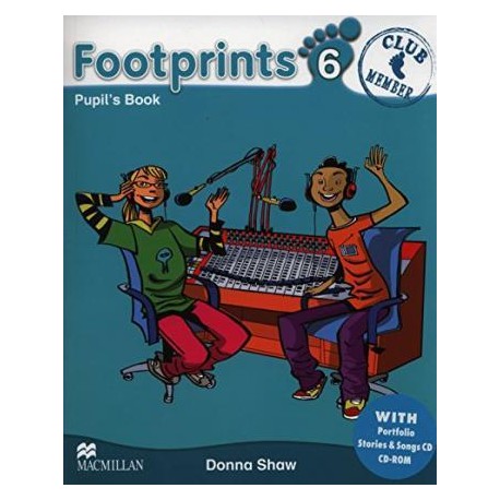 Footprints 6 Pupil's Book Pack (Pupil's Book, CD-ROM, Songs & Stories Audio CD & Portfolio Booklet)