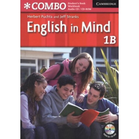 English in Mind Combo 1B Student's Book + Workbook + CD-ROM