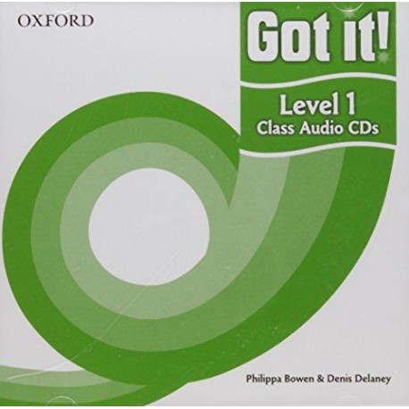 GOT IT! 1 Class Audio CDs