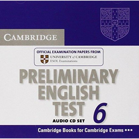 Cambridge Preliminary English Test 6 Audio CD Cambridge Preliminary English Test 6 Audio CD