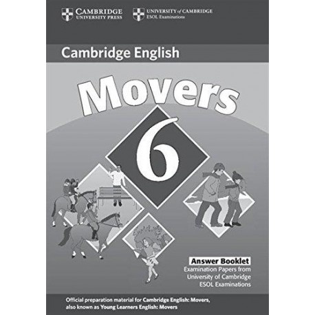 Cambridge Young Learners English Tests Movers 6 Answer Booklet