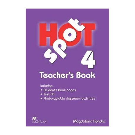 Hot Spot 4 Teacher's Book + Test CD