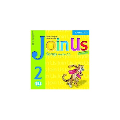 Join Us for English 2 Songs Audio CD