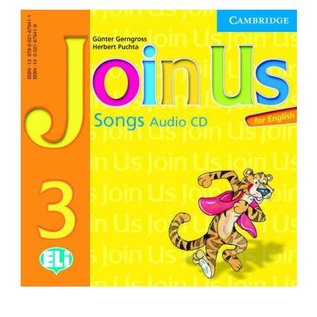 Join Us for English 3 Songs Audio CD