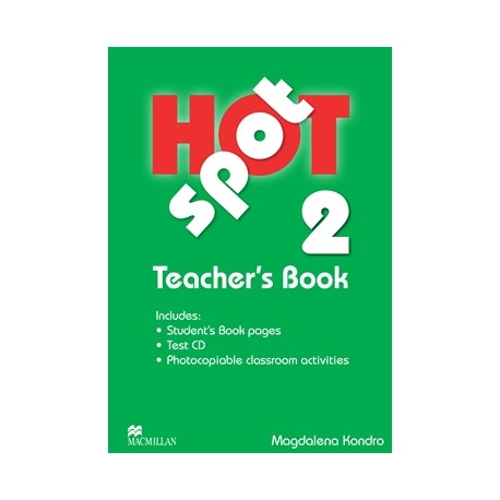 Hot Spot 2 Teacher's Book + Test CD