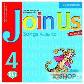 Join Us for English 4 Songs Audio CD