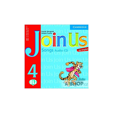 Join Us for English 4 Songs Audio CD