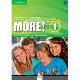 More! 1 Second Edition Student's Book + Cyber Homework + Online Resources