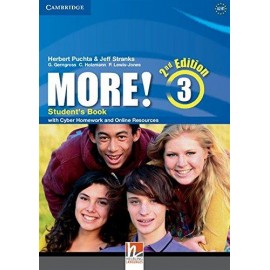 More! 3 Second Edition Student's Book + Cyber Homework + Online Resources