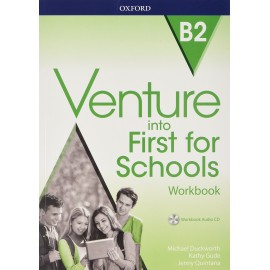 Venture into First for Schools Workbook without Key + Audio CD