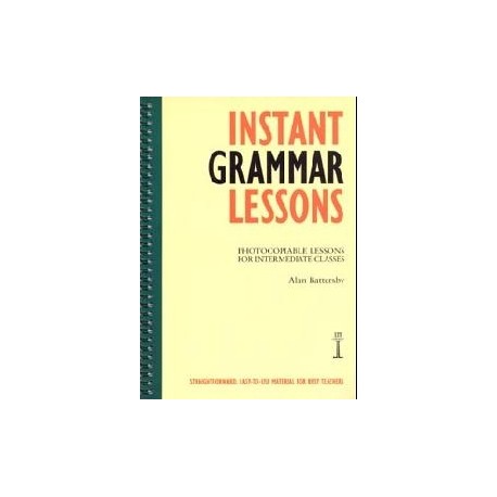 Instant Grammar Lessons Instant Grammar Lessons