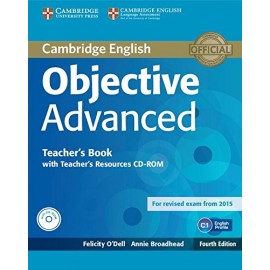 Objective Advanced Fourth Edition (for 2015 exam) Teacher's Book + Teacher's Resources CD-ROM