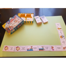 The Busy Day Dominoes - Game Box + CD-ROM