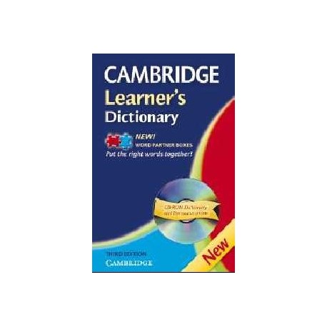 Cambridge Learner's Dictionary Third Edition + CD-ROM