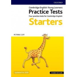 Cambridge English Qualifications Practice Tests Pre A1 Starters Pack Updated for 2018 with Audio Download