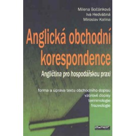 Anglická obchodní korespondence - Angličtina pro hospodářskou praxi