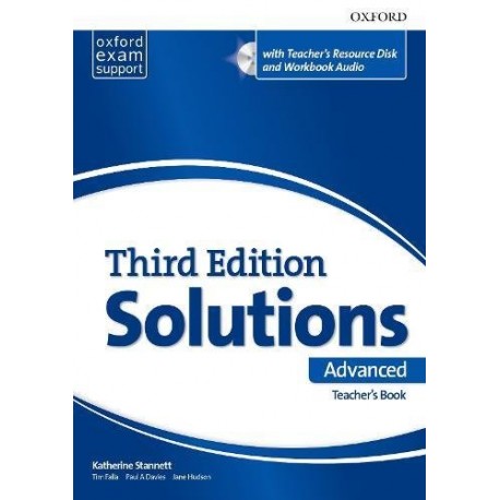 (Maturita) Solutions Third Edition Advanced Teacher's Book + DVD-ROM