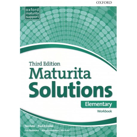 Maturita Solutions Third Edition Elementary Workbook Czech Edition