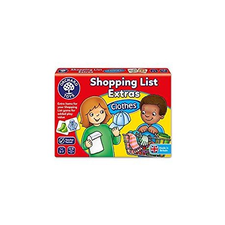 Shopping List - Clothes Shopping List - Clothes