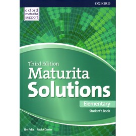Maturita Solutions Third Edition Elementary Student's Book Czech Edition