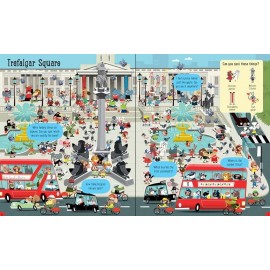 Usborne Lots of Things to Spot in London Sticker Book