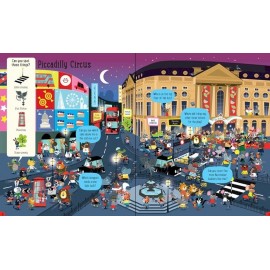 Usborne Lots of Things to Spot in London Sticker Book