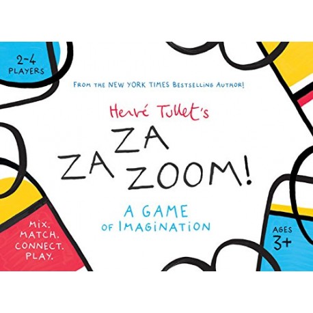 Hervé Tullets ZaZaZoom! A Game of Imagination - Mix. Match. Connect. Play.