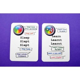 Creativo - Fun card English Irregular Verbs