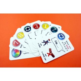 Creativo - Fun card English Past Continuous