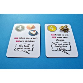 Creativo - Fun card English Pronouns