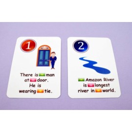 Creativo - Fun card English Articles