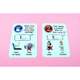 Creativo - Fun card English Present Perfect Continuous