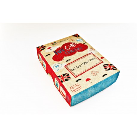 Creativo - Fun card English Is/Are/Was/Were
