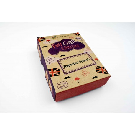 Creativo - Fun card English Reported speech