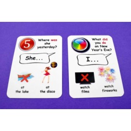 Creativo - Fun card English Past Simple
