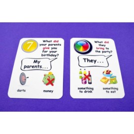 Creativo - Fun card English Past Simple
