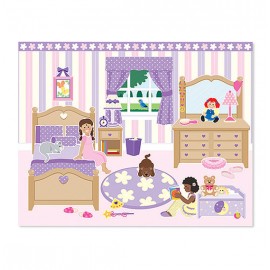 Melissa & Doug - Blok s adhezními samolepkami - Dům 