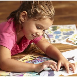 Melissa & Doug - Blok s adhezními samolepkami - Příroda