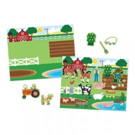 Melissa & Doug - Blok s adhezními samolepkami - Příroda