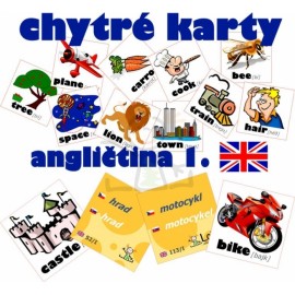 Chytré karty - Angličtina slovíčka 1