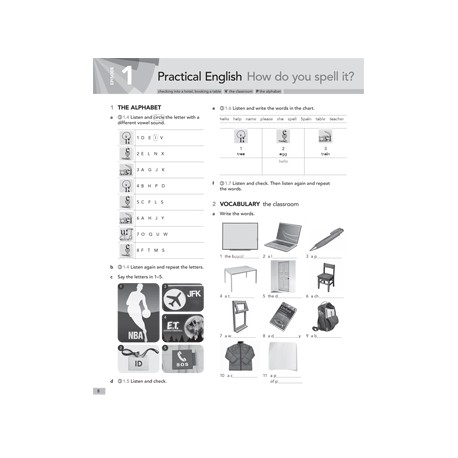 English File Fourth Edition Beginner Workbook With