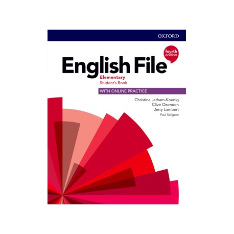 English File Fourth Edition Elementary Student's Book s anglicko-českým slovníčkem a Online Practice