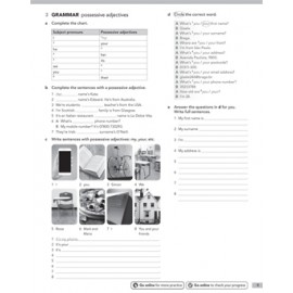 English File Fourth Edition Elementary Workbook with Answer Key