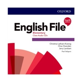 English File Fourth Edition Elementary Class Audio CDs 