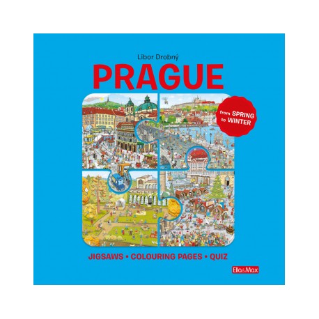Prague – Puzzles, Colouring, Quizzes
