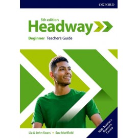 New Headway Fifth Edition Beginner Teacher's Book with Teacher's Resource Center