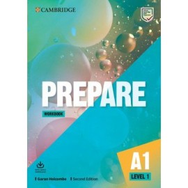 Prepare A1 Level 1 Second Edition Workbook with Audio Download