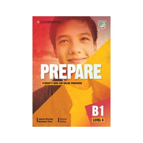 Prepare B1 Level 4 Second Edition Student's Book with Online Workbook