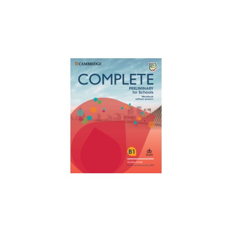 Complete Preliminary for Schools exam 2020 SB without Answers with Online Practice and WB without Answers with Audio Download